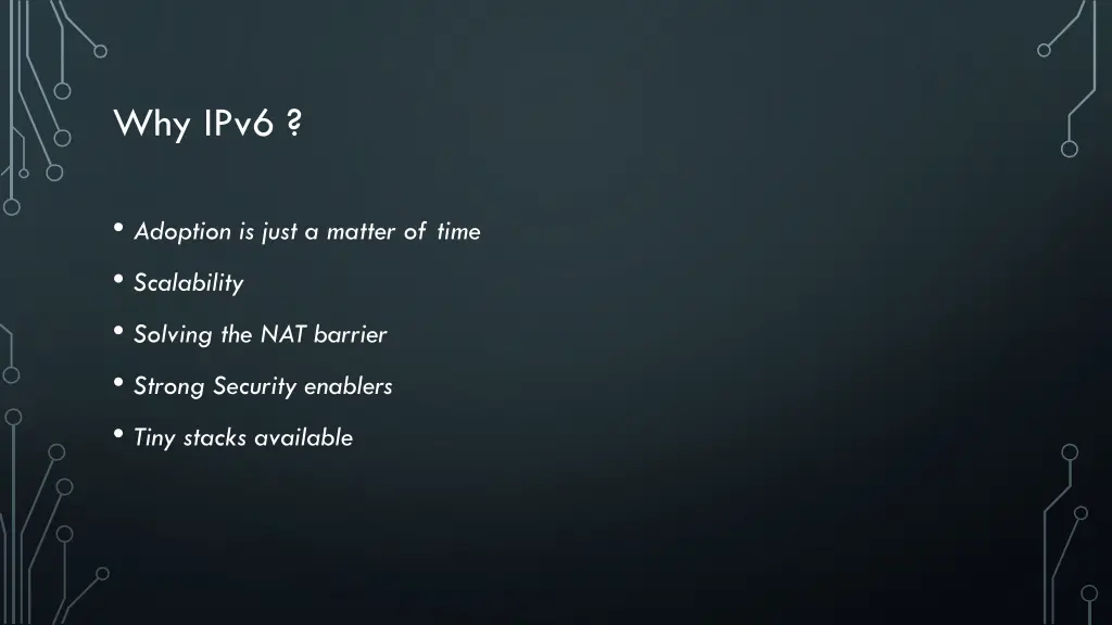 why ipv6