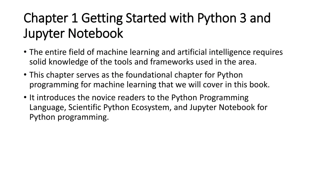 chapter 1 getting started with python