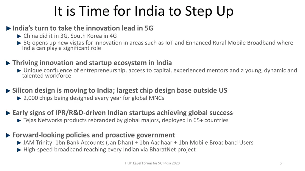 it is time for india to step up
