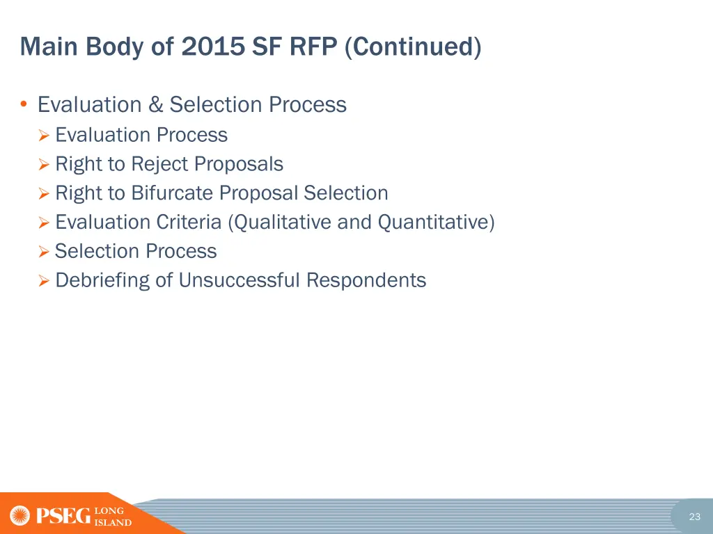 main body of 2015 sf rfp continued