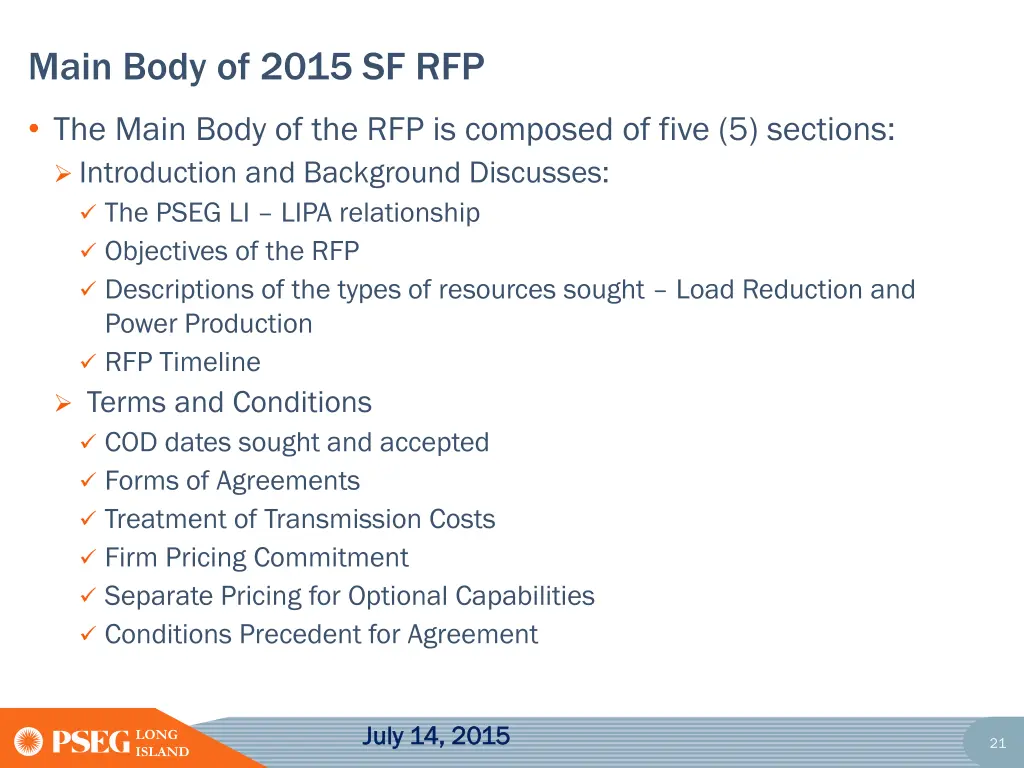 main body of 2015 sf rfp
