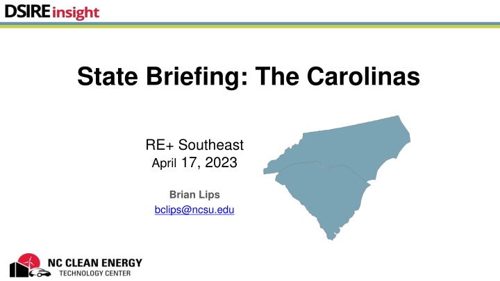 state briefing the carolinas