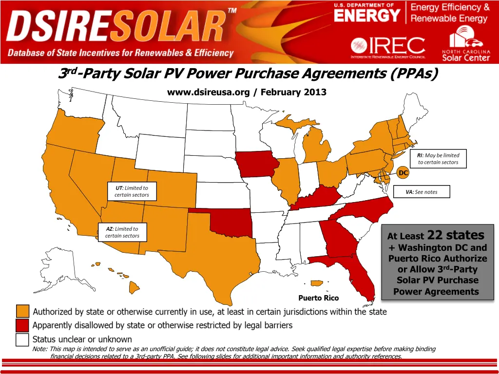 3 rd party solar pv power purchase agreements ppas