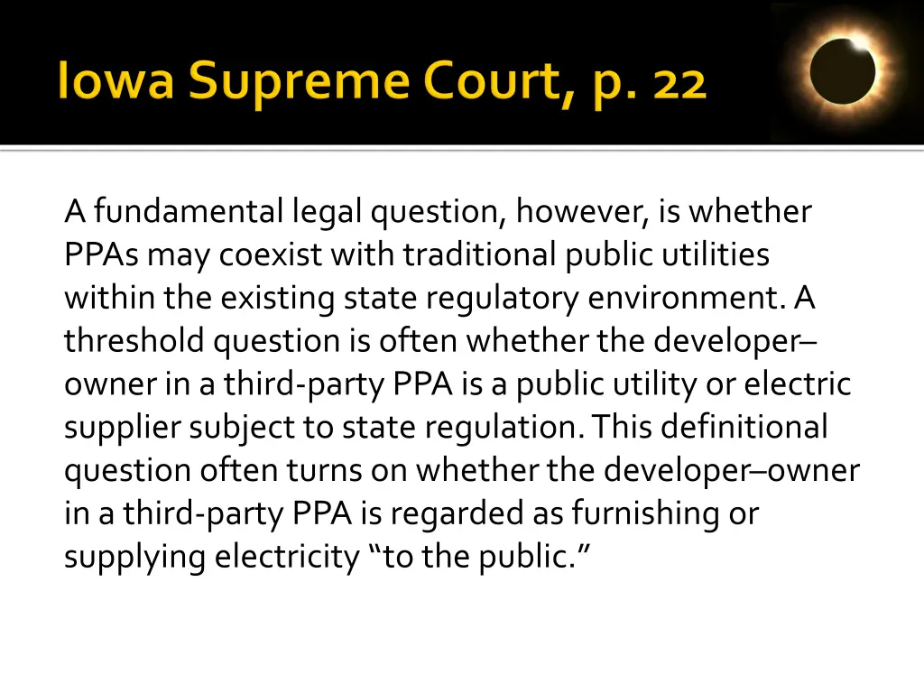 a fundamental legal question however is whether