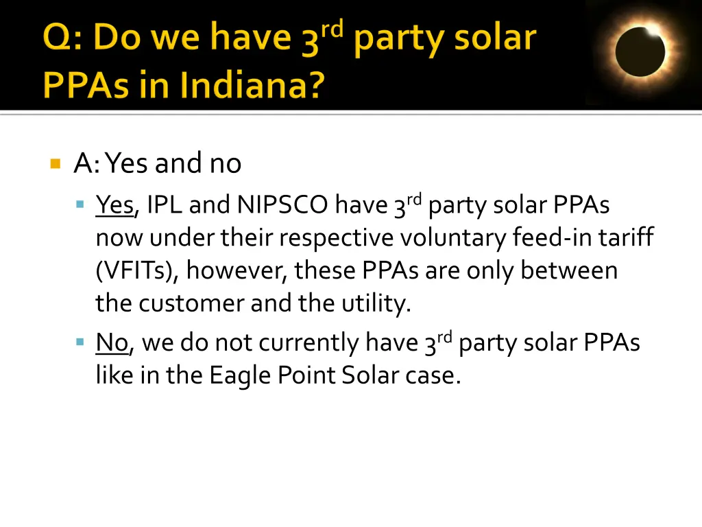 a yes and no yes ipl and nipsco have 3 rd party
