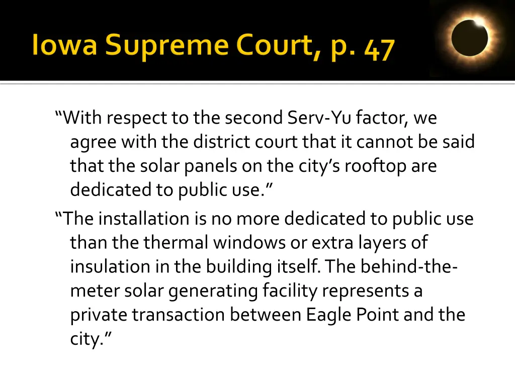 with respect to the second serv yu factor