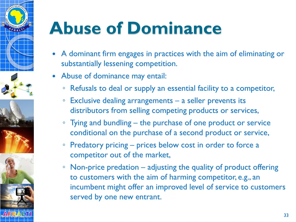 abuse of dominance