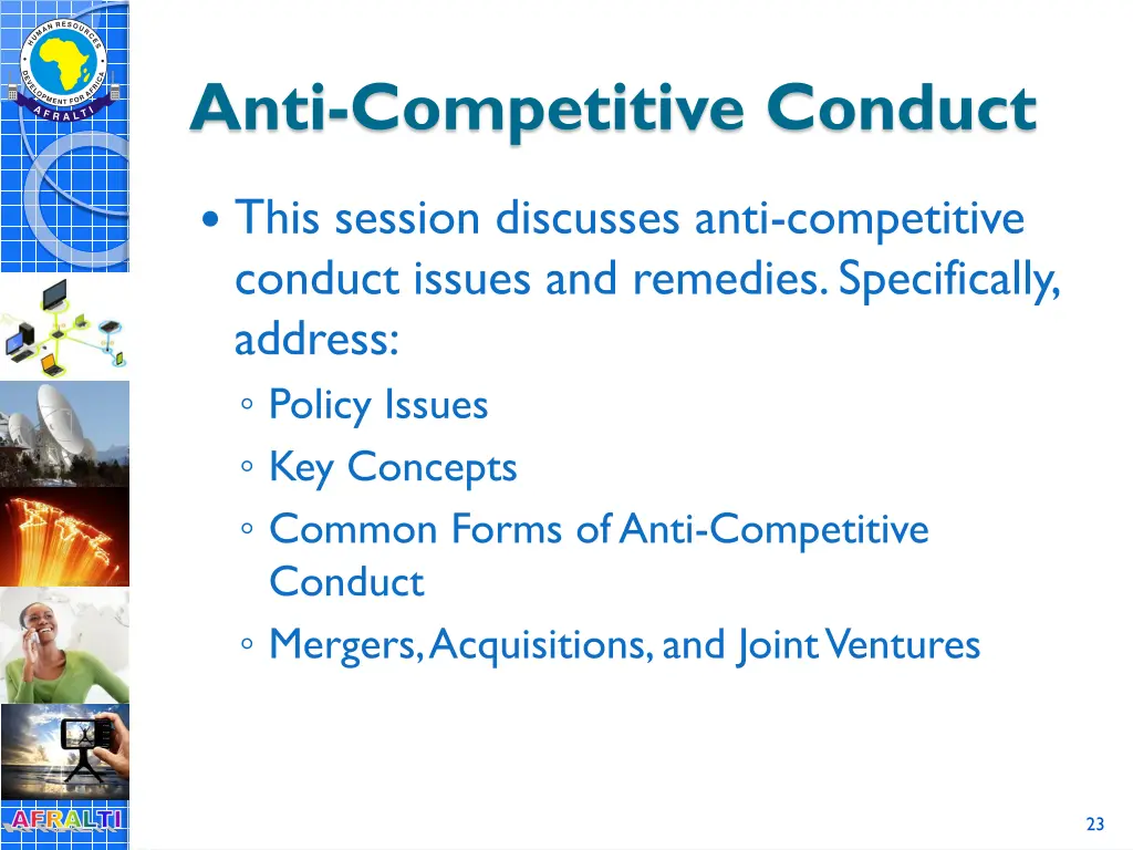 anti competitive conduct