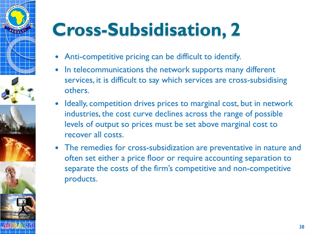 cross subsidisation 2