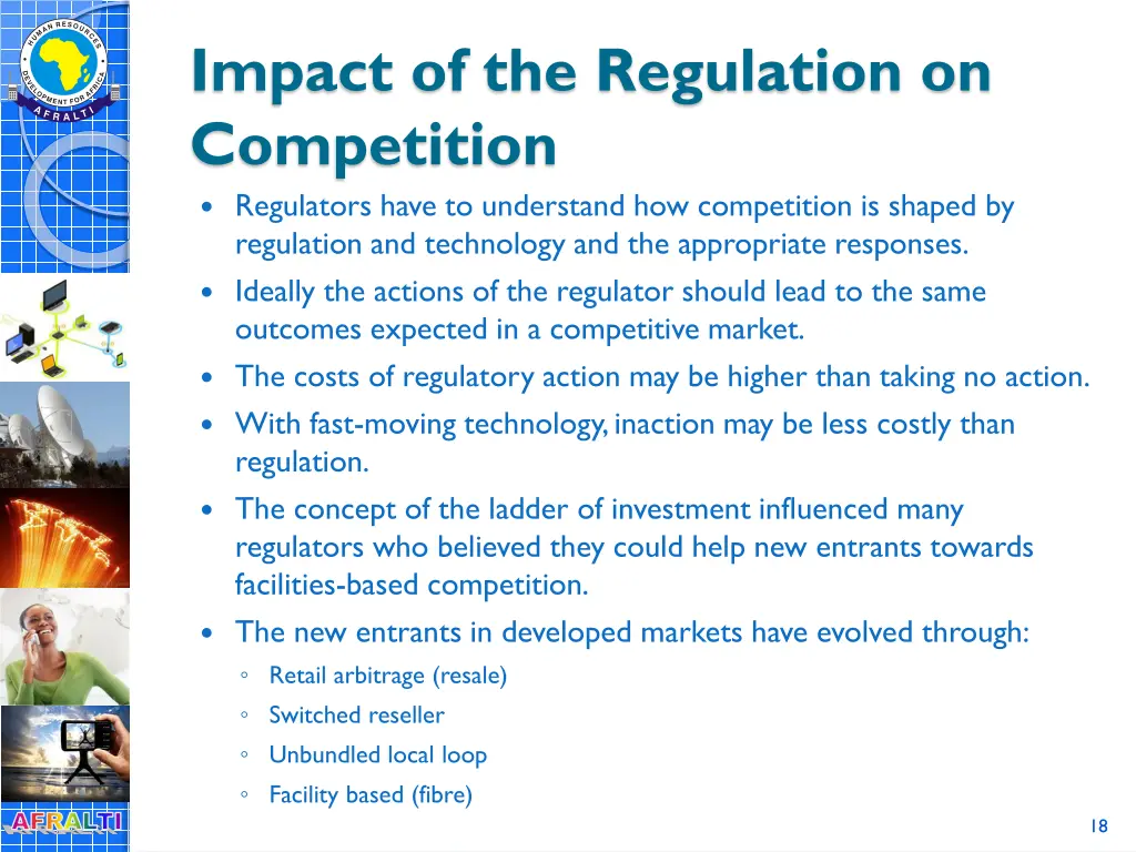 impact of the regulation on competition