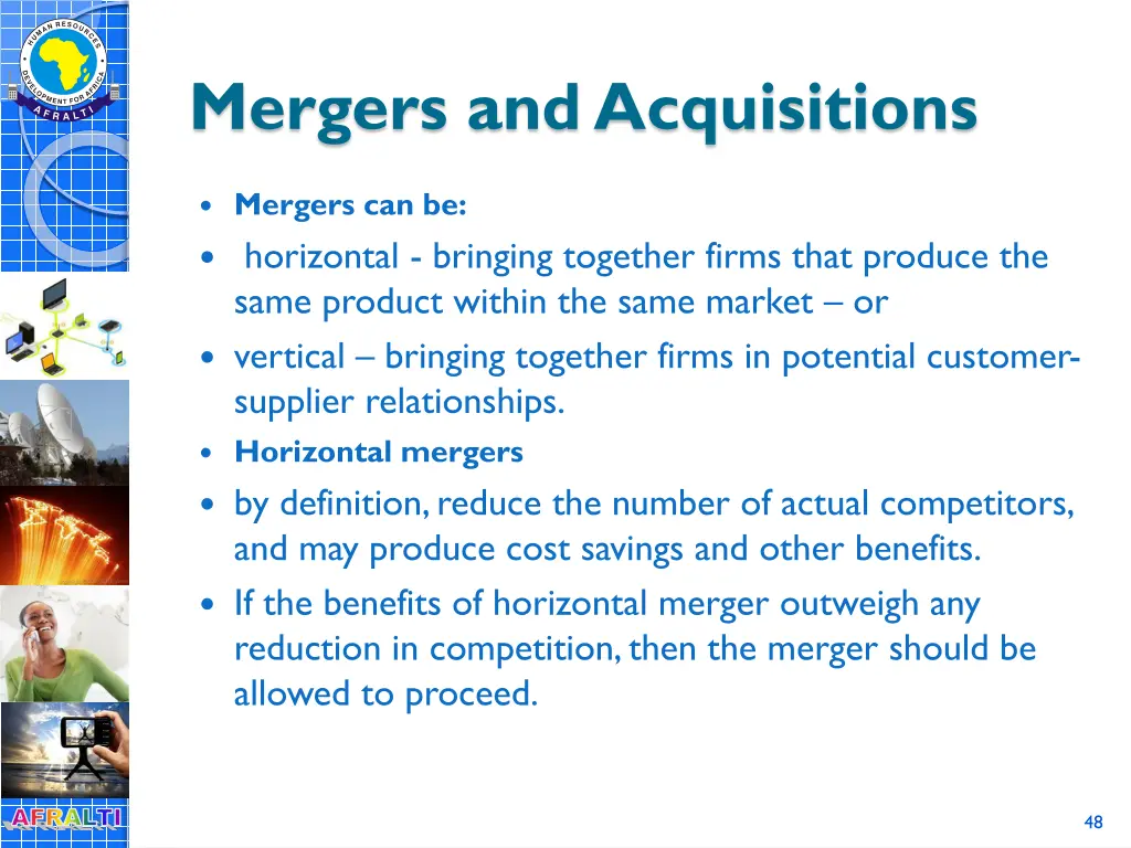mergers and acquisitions