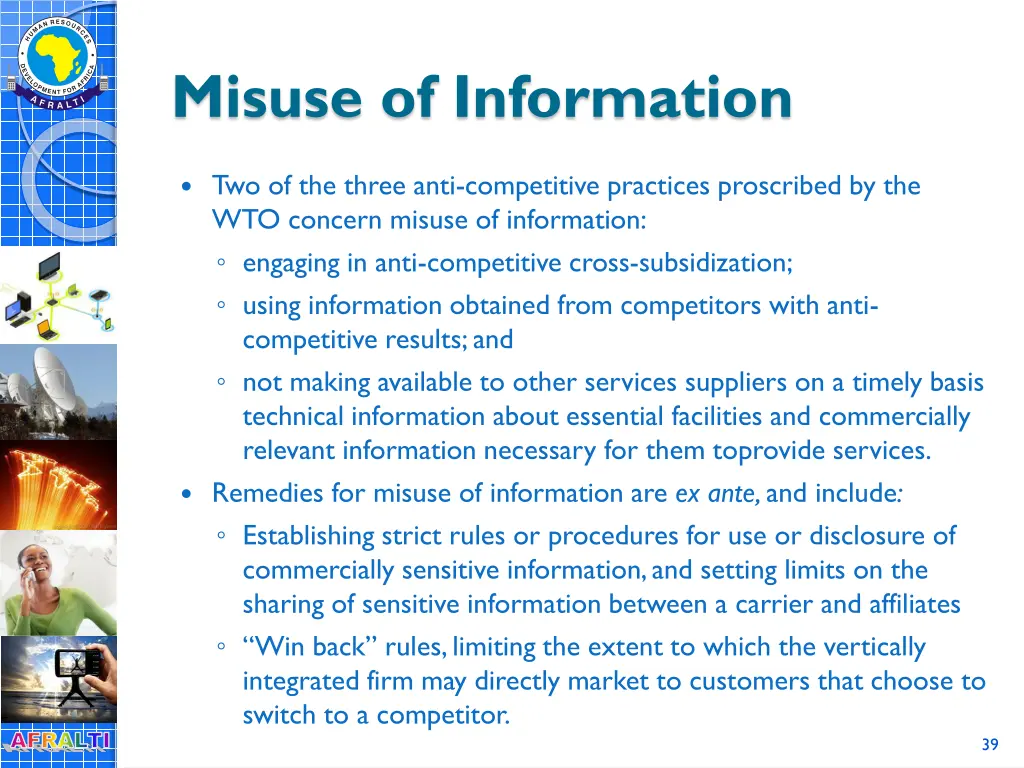 misuse of information