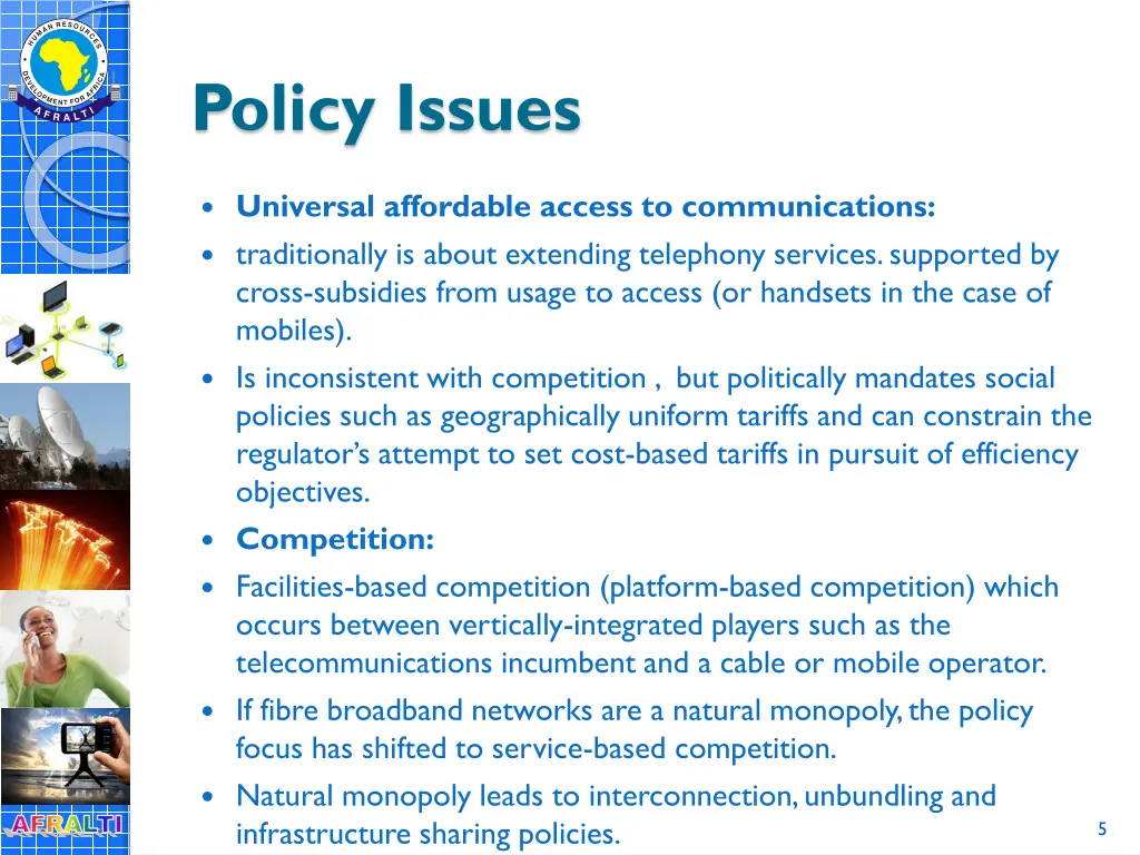 policy issues