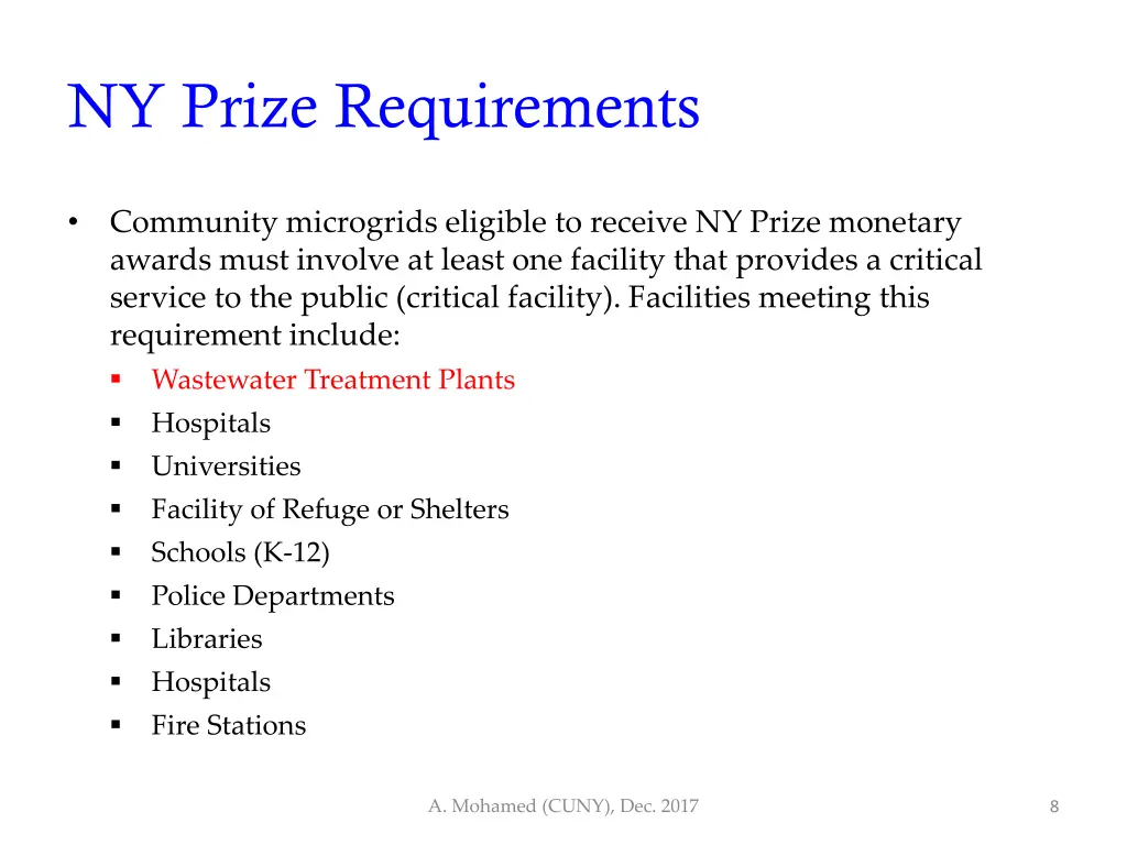 ny prize requirements