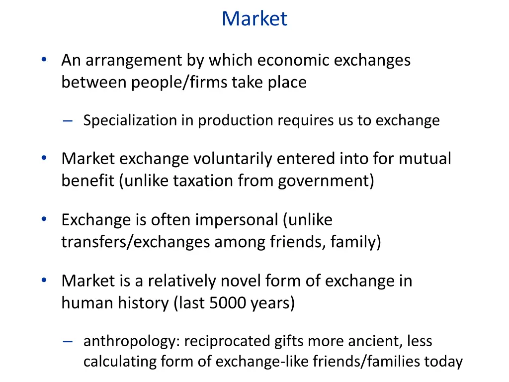 market