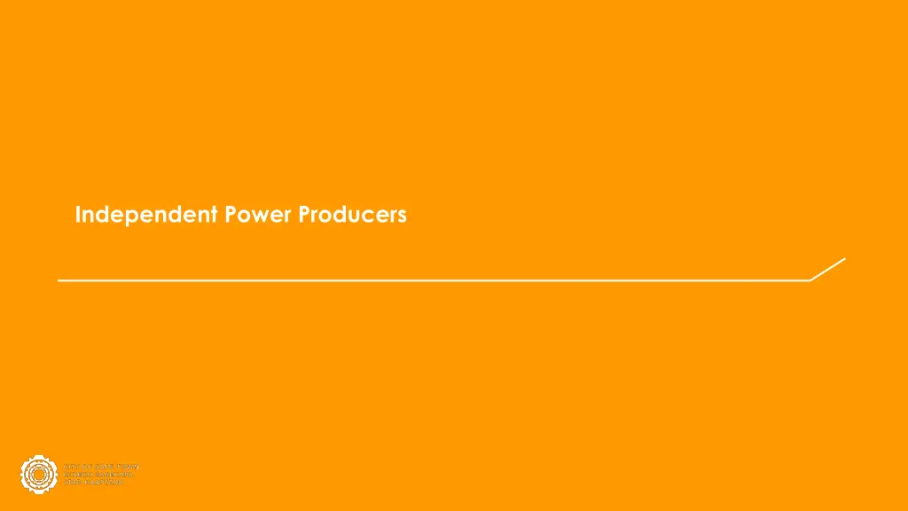 independent power producers