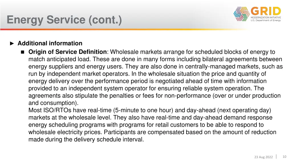 energy service cont 2