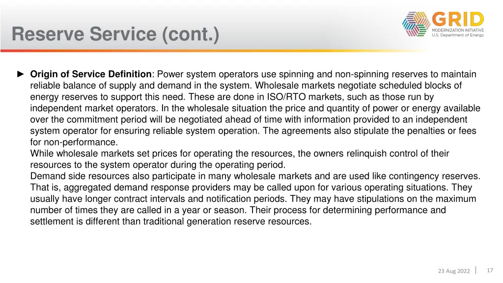 reserve service cont 2