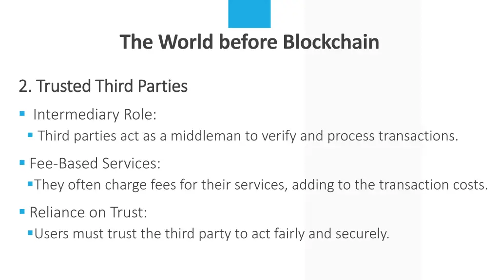 the world before blockchain 3