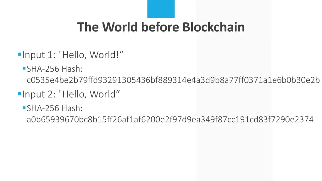 the world before blockchain 6