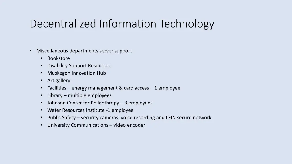 decentralized information technology 2