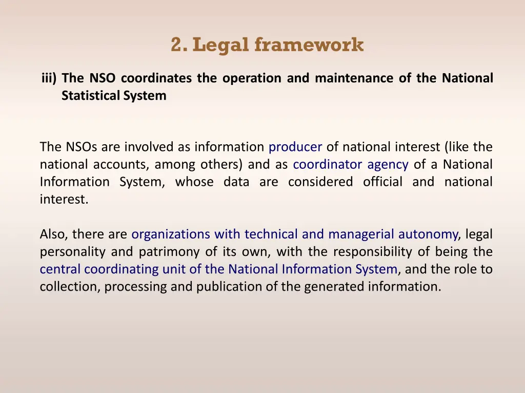 2 legal framework 3