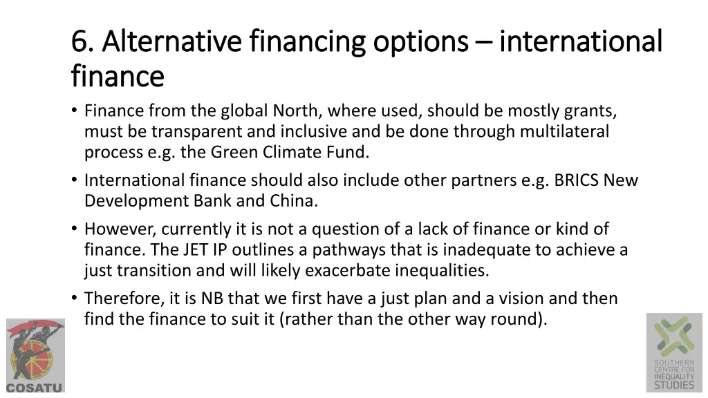 6 alternative financing options 6 alternative 2