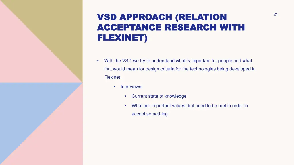 vsd approach relation vsd approach relation
