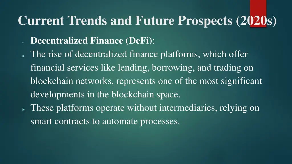 current trends and future prospects 2020s 1