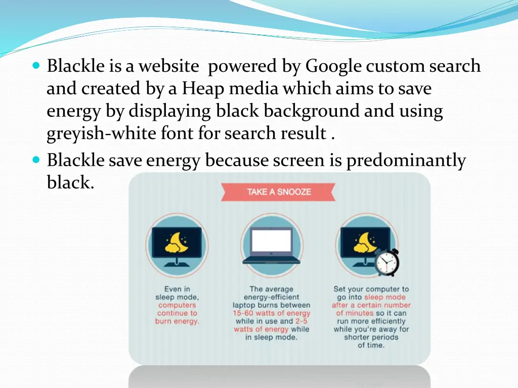 blackle is a website p0wered by google custom