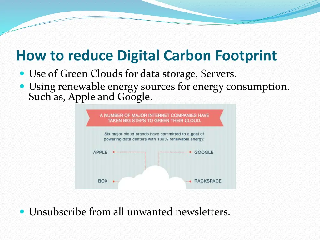 how to reduce digital carbon footprint