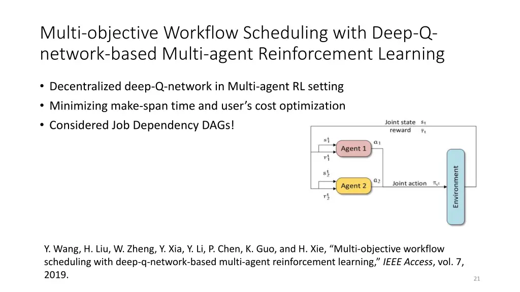multi objective workflow scheduling with deep