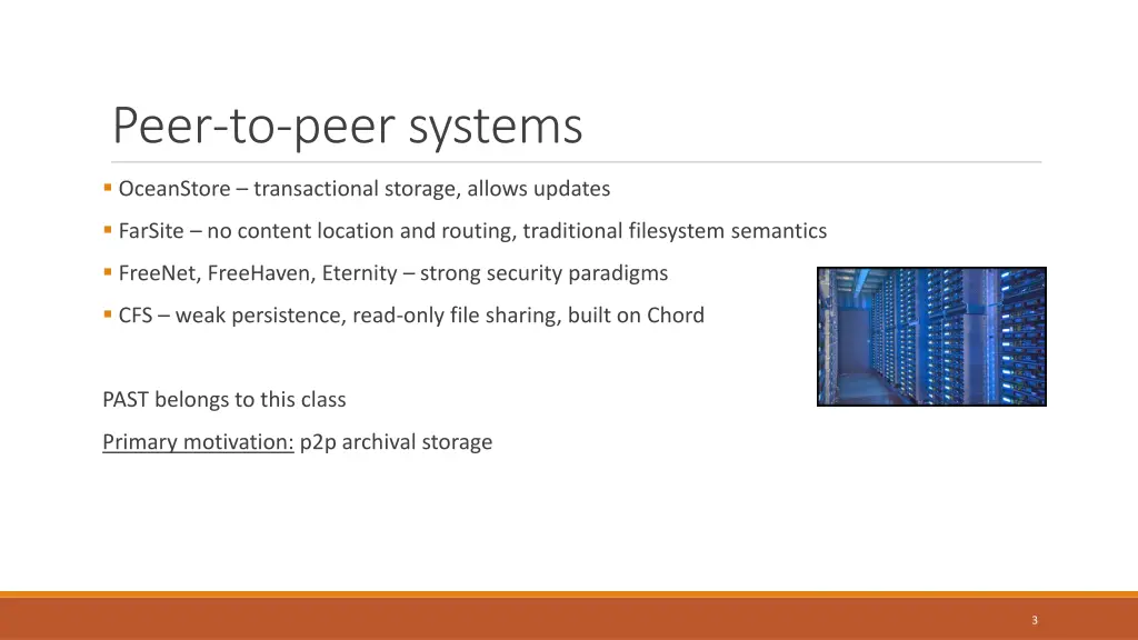 peer to peer systems 1