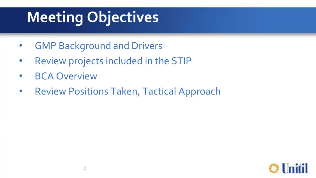 meeting objectives