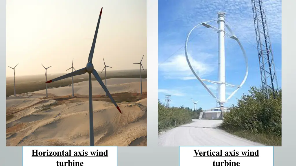horizontal axis wind turbine