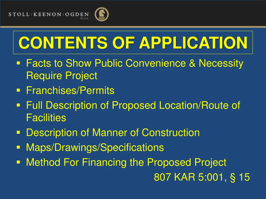 contents of application facts to show public