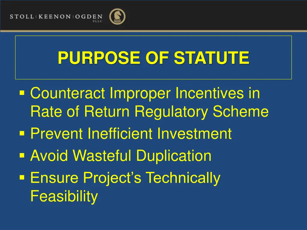 purpose of statute
