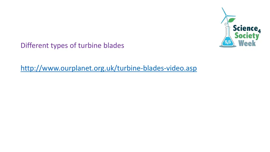 different types of turbine blades