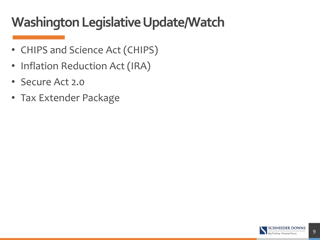 washington legislative update watch
