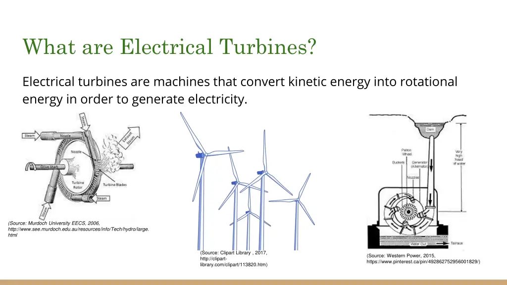 what are electrical turbines
