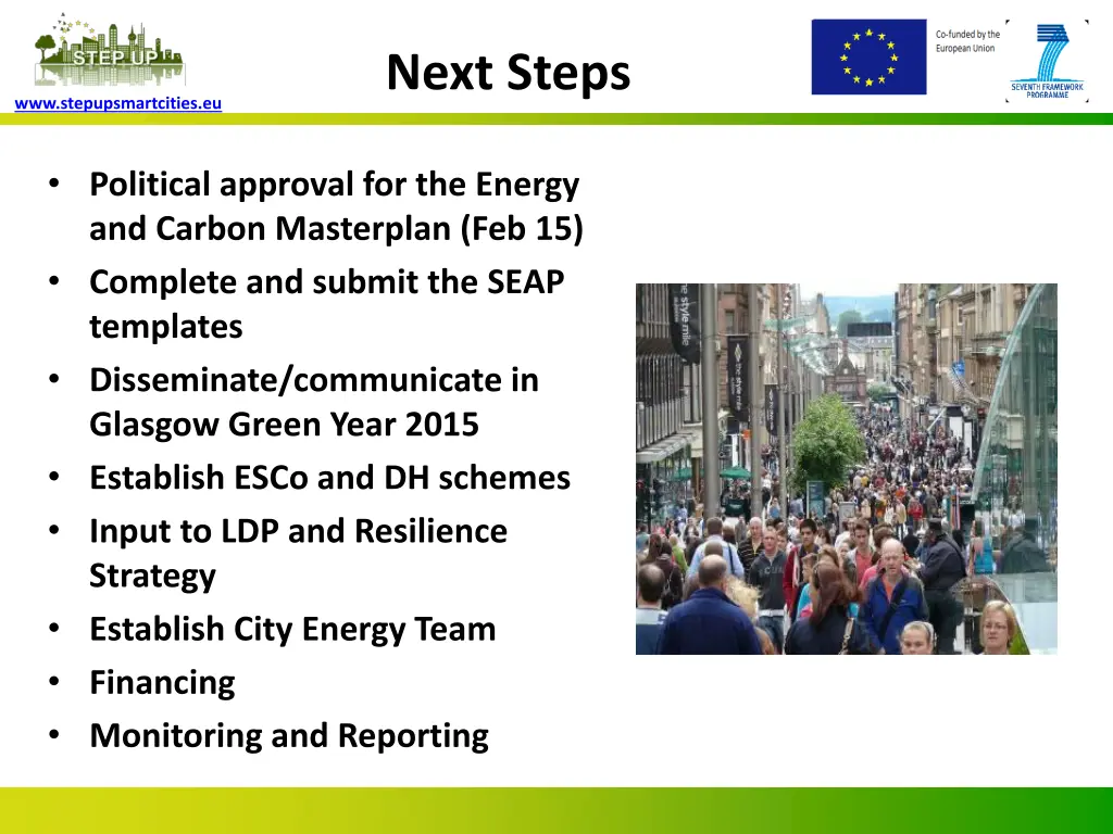 next steps