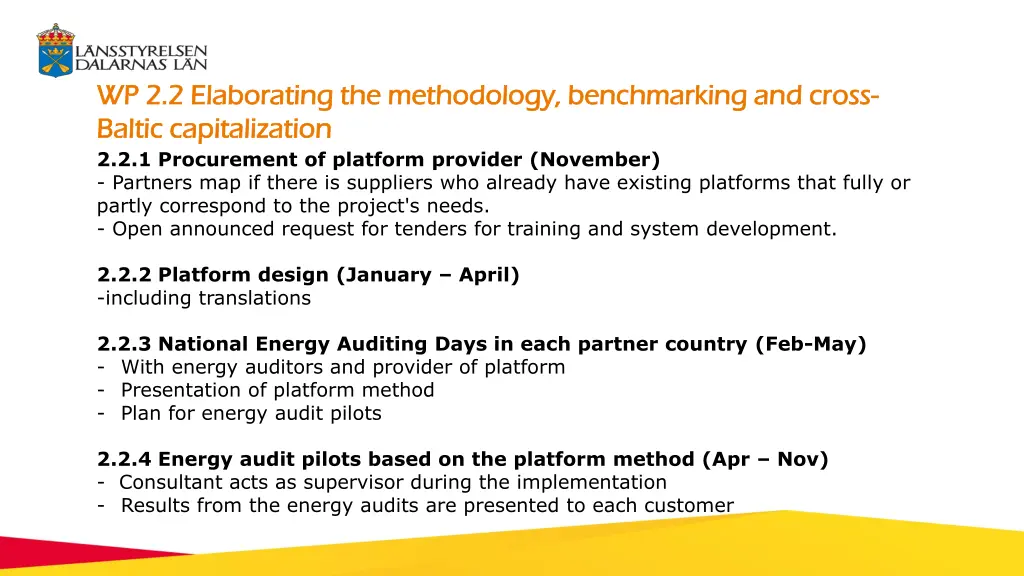 wp wp 2 2 elaborating the methodology