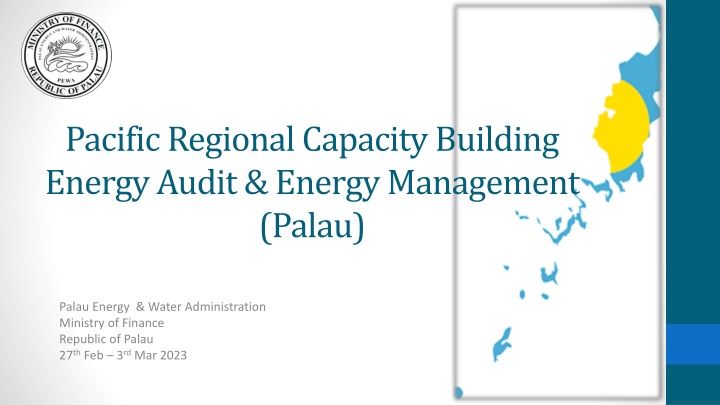 pacific regional capacity building energy audit