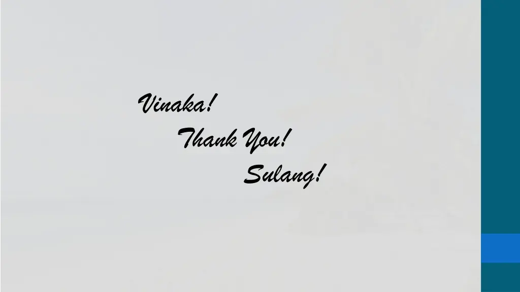 vinaka thank you