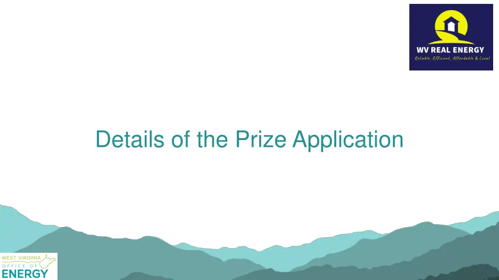 details of the prize application