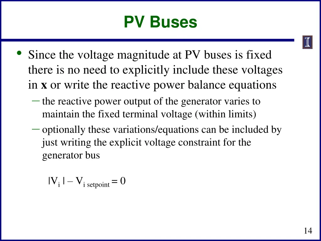 pv buses
