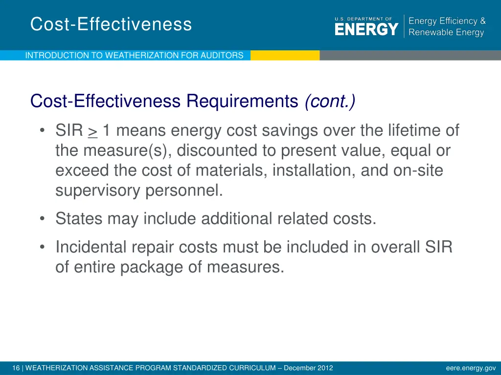 cost effectiveness 1