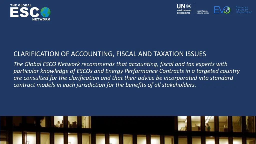 clarification of accounting fiscal and taxation