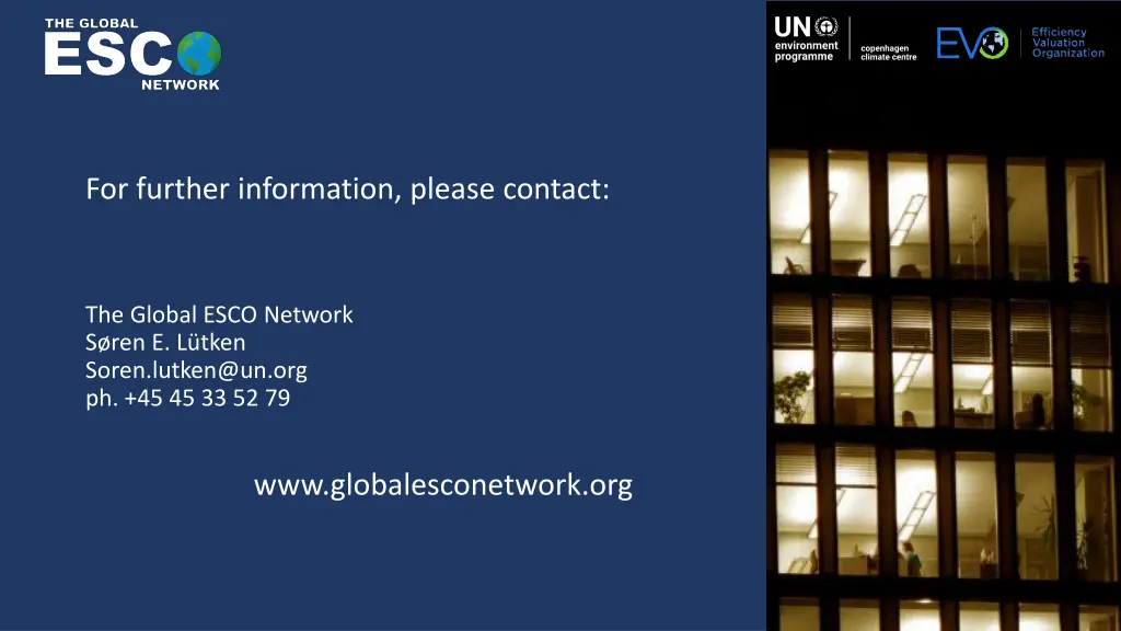 for further information please contact