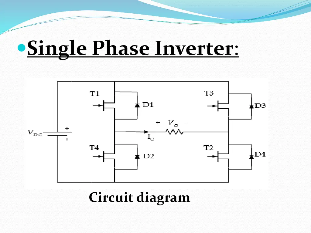 single phase inverter